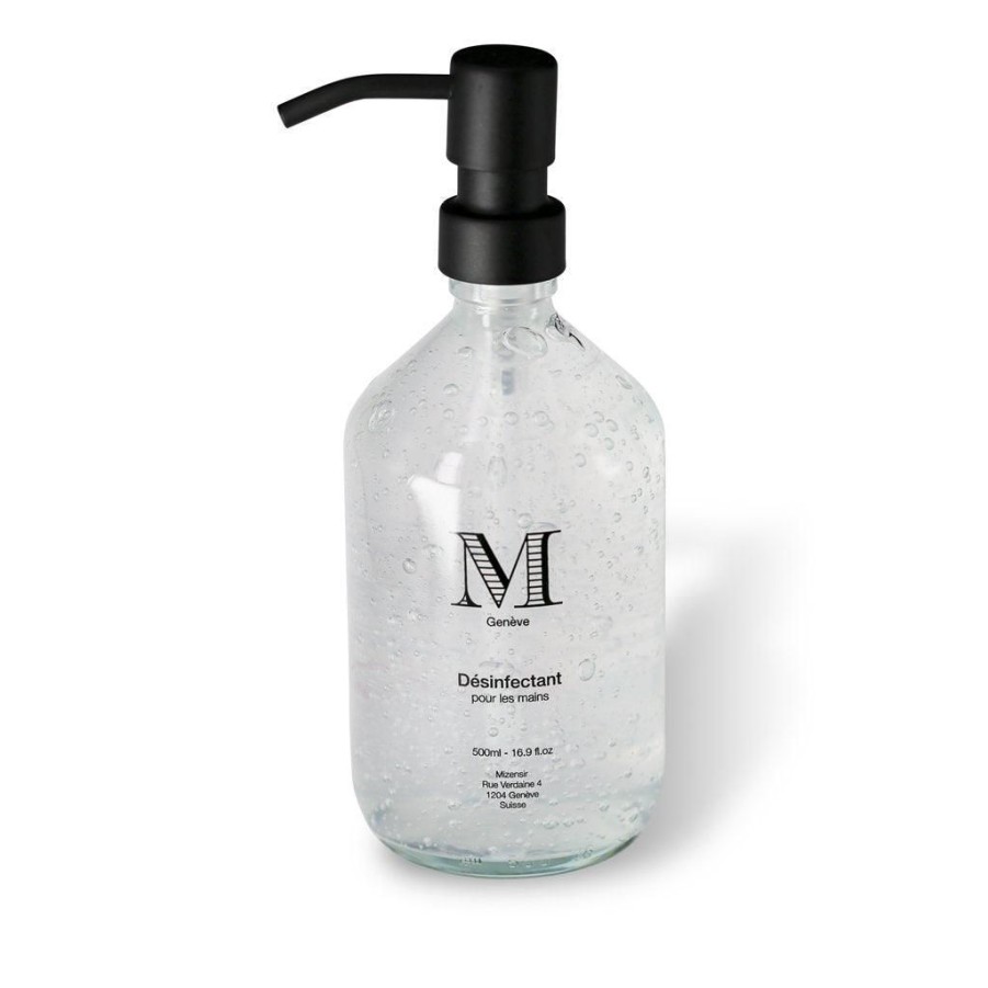 New Mizensir Genève Zenzero | Gel Disinfettante Grande | Bicchiere